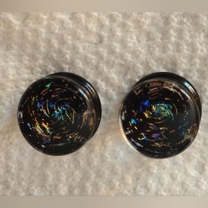 Glasswear Studios Rainbow Galaxy Plugs